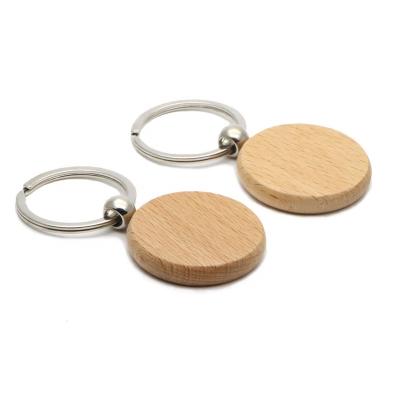 China Key Design Logo Customized Plain Design Blank Stand Fashion Log Key Chain With Circle Ring for sale