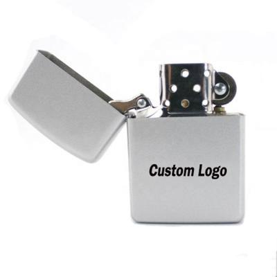 China New Arrival Personalized Design White Metal Portable Sublimation Blank Lighter for sale