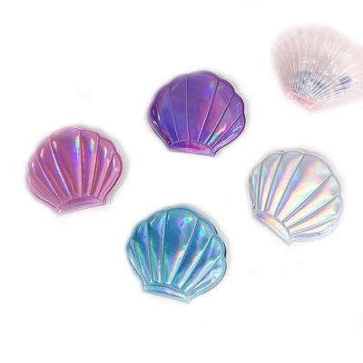 China Scallop Magnifying Shell Compact Mirror Pocket Mirror Sea for sale