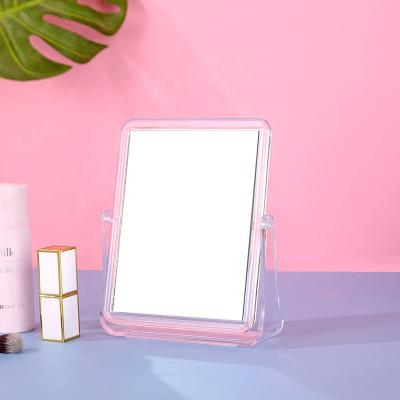 China Double Sided Makeup Mirror Double Sided, Table Top Dressing Table Mirror For Home Bathroom Transparent for sale