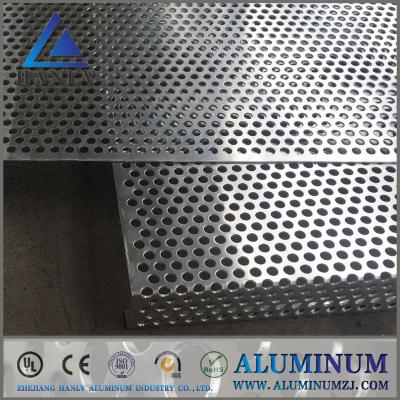 China Decoration Perforated Porous Aluminum Dish with Holes for Aluminum Dinner Dishes for sale