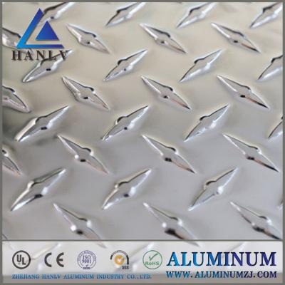 China Skidproof Aluminum Flooring Diamond Plate 4x8 Sheets for sale