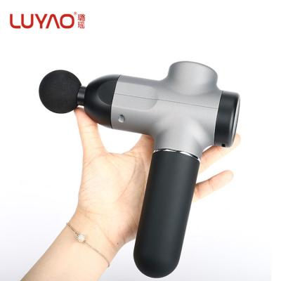 China Hot Selling Mini Body Electric Muscle Massage Gun Folding Fascia Gun for sale