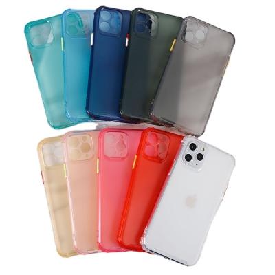 China TPU Matte Transparent Case For Huawei P20 P30 Pro P40 Lite P Smart Y5P Y6 2019 Y7P Y7 2018 Y8P Y9S Smoke 11 Full Cover for sale