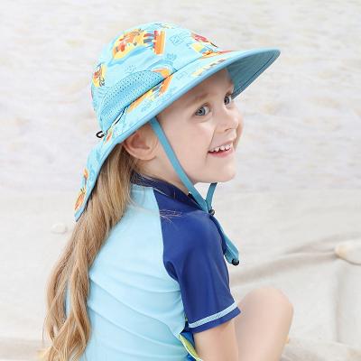 China Picture Kids Sun Hat Toddler Sun Protection Baby UPF50+ Summer Beach Outdoor Play Hat for sale