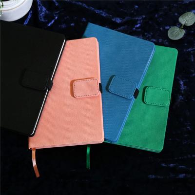 China Custom Printed Diary Fashion Design Magnetic Cloth Wholesale Cheap Canvas Notebook for sale