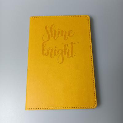 China Wholesale Hardcover School Student Notebook Customized Planner Notebook Diary Diary Yellow Notebook A4 B5 A5 A6 for sale