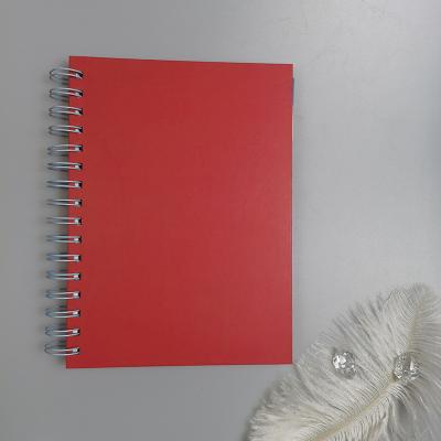 China Custom Printing Hardcover Daily Planners Spiral Notebook A5 Paper Hardcover School Compulsory Notebook for sale