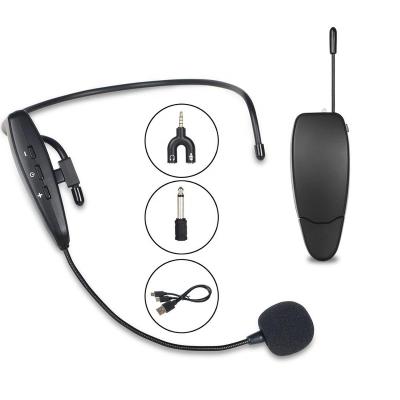 China Headset Microphone UHF Microphone Ear Wireless Headset MIC for Teaching for sale