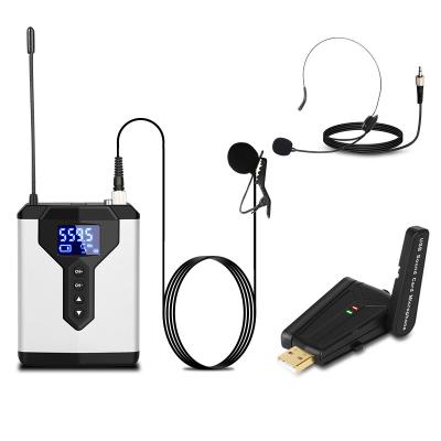 China Depusheng QU6-1 2022 new Lavalier headset wireless microphone headset for teaching and training microphone for sale