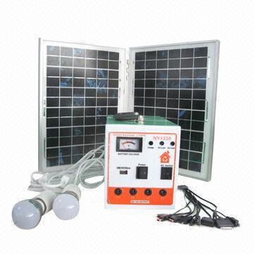 China 20W Portable Solar System with Inverter 150W for sale