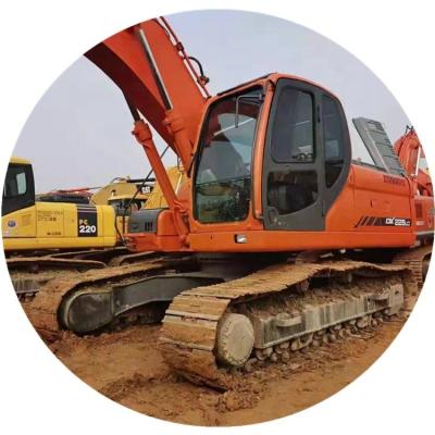 China energy & Mining Doosan dx225 Used Medium Excavator 90% New Second Hand Digger 22 Ton Construction Equipment for sale