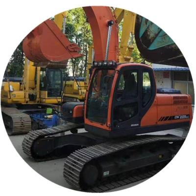 China high quality doosan used dx225lc excavator made in new korea 90% 22 tons 1m™ ³ for sale