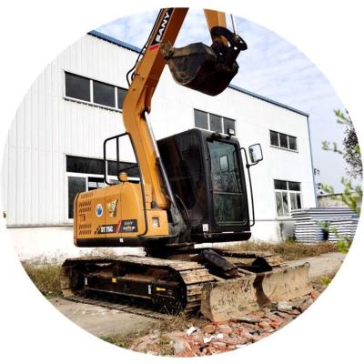 China Hot sale second hand small excavator Sany sy75c, a famous brand in China 0.3mÂ ³ for sale