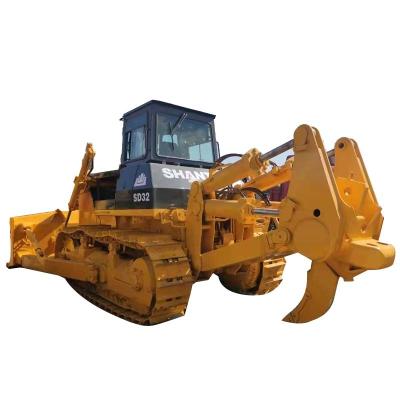 China Hotels used SD320 dozer with improved power characteristics of hydraulic drive, tractor dozer for sale