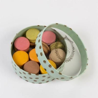 China Luxury Customized Recycled Disposable Laduree Macaron Box Mini Macaroon Box for sale