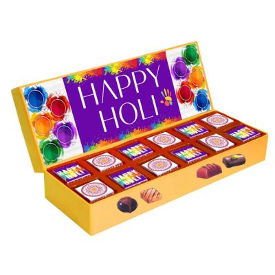 China Individual Recyclable Chocolate Box Kids Chocolate Box Chocolate Box With Compartments for sale