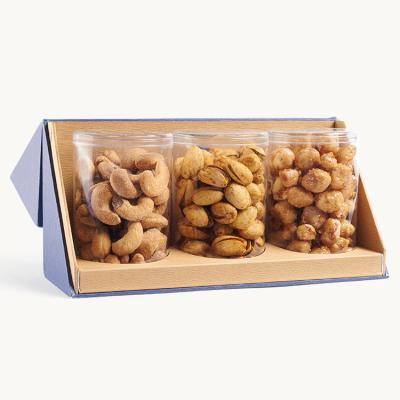 China Recyclable Custom Dry Premium Gift Box Nut Gift Box Wholesale Special Fruit Gift Box For Nuts for sale