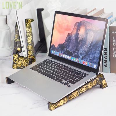 China LOVE'N LV266H Viable Laptop For Desktop Macbook Stand Resin Mold Computer Holders Mold Epoxy Resin Art Casting Craft for sale