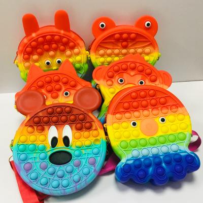 China LOVE'N LV500S Viable Silicone Rat Killing Rainbow Pioneer Big Backpack Female Bag Octopus Thinking Toy Set for sale