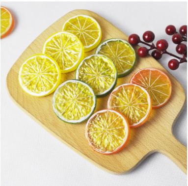 China LOVE'N LV175S Viable Mixed Pack Dry Squeezed Lemon Slices For Art Handmade Mold DIY Resin Card Making Scrapbooking for sale