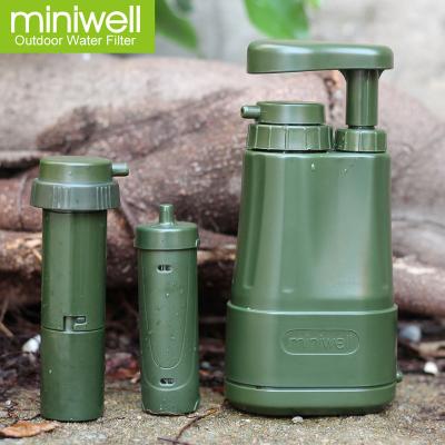 China Survival Emergency Water Displacement L610 Personal Water Purifier Or Filter for sale