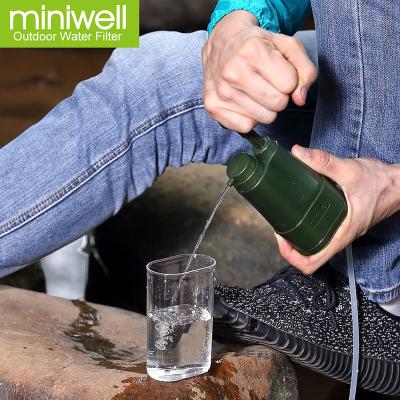 China miniwell portable water filter for disaster equipment L610 for sale