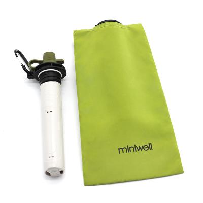 China Miniwell Sustainable Water Filter Sport Bottle for sale