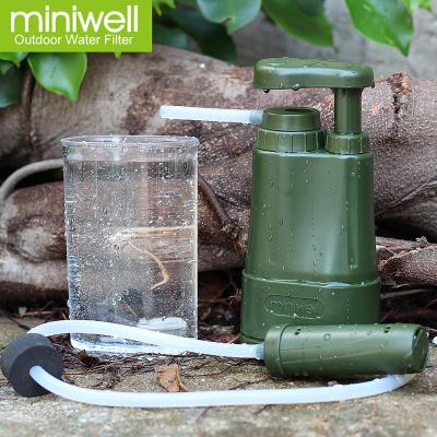 China 0.01micro Safety Portable Water Filter For Survival Water Rations Source Emergency Emergency Water L610 for sale