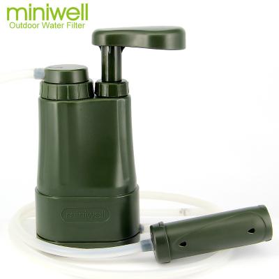 China water filter portable military water purification/army personal/camper hiking fishing,trekking survival equipment L610 for sale