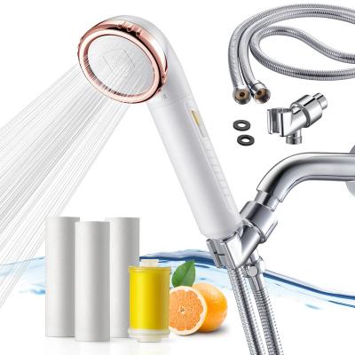 China Without Needle Filter Shower Vitarain Vitamin Handheld Shower Filter - Shower Head Filter Pressure - With Healthy Vitamin C for sale