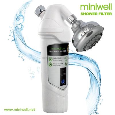 China Needle Free Most Effective Showerhead Water Filter - High Output Chlorine Removal Water for sale