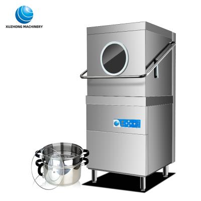 China Professional Hotel Big Restaurant Dish Washers With Electric Automatic Cleaning Brush for sale