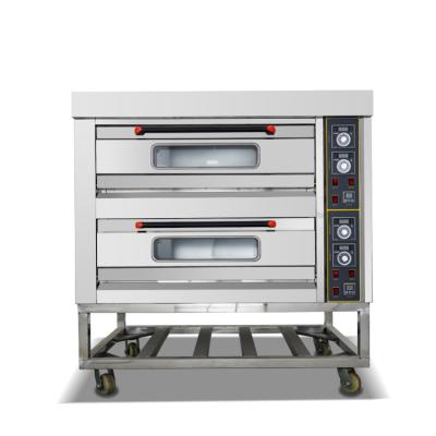 China Fully Automatic Electric Baking Oven Stainless Steel Built-In For Pizza Bread Bakery for sale