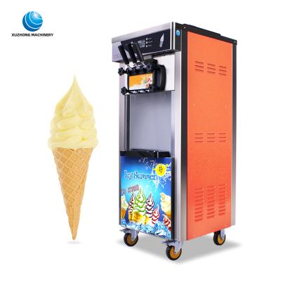 China hot selling Multi-color customization 3 flavors electric ice cream machine maker for school for sale