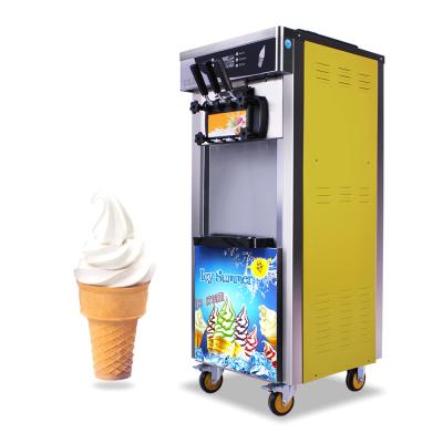 China Seven Colors Ice Cream Maker Machine For Frozen Food Factory, Fruit Processing Plant for sale