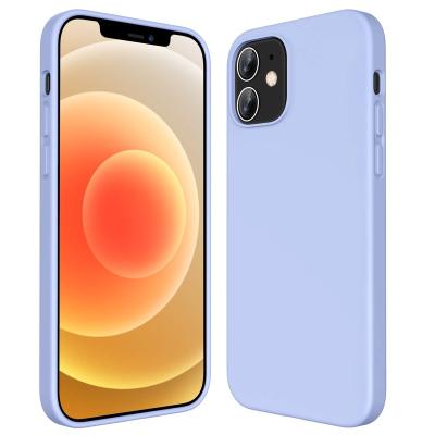 China Good Price High Quality Shockproof Silicon Case For Iphone 12 Soft Silicon Case For Iphone Soft Silicon Case For Iphone 12 6.1 inch for sale