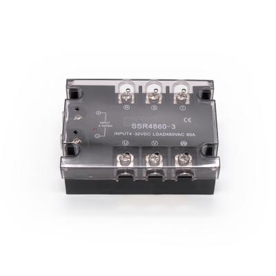 China IP6.5Sealed / Epoxy Control 100-600a 4-32vdc AC Solid State Relay Three Phase ssr Industrial Grade for sale