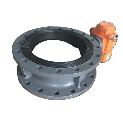 China General Wholesale Electric Medium Temperature Butterfly Metal Seat Butterfly Valve for sale