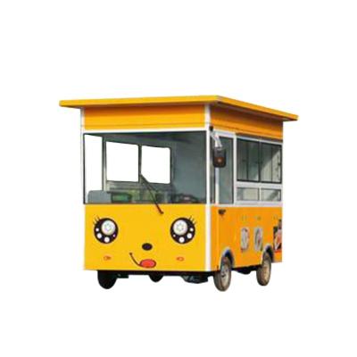 China Factory direct sales commercial street dining car single mobile hot dog food truck supply trailer for sale