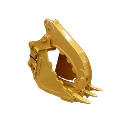 China Multi Excavator Attachment Mechanical Excavator Thumb Bucket Attach Bucket Thumb For Mini Excavator for sale