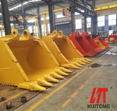 China SD Bucket Excavator Attachments PC60 PC75 PC100 Excavator Rock Bucket Severe Loading Bucket for sale