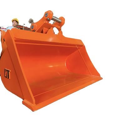 China Custom Excavator Attachment EX220 CAT320 Tilting Bucket Oem Tilting Bucket 6 Month Warranty for sale