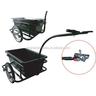 China Other Hot Sale EU Bike Trailers TC3004 Bike Bicycle Cargo Trailer Poly Bike Trailer Plastic Bike Trailer for sale