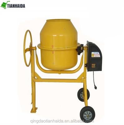 China Building Material Stores Mini Portable Industrial Electric Motor Cement Mortar Mixer For Sale for sale