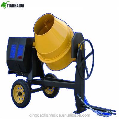 China Building Material Stores Small Size 3 Point Portable Cement Mixer Turning Drum Manual Hand Reverse Cement Mixer for sale