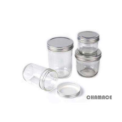 China Eco Friendly And Recycling Wholesale Pint 16 Ounce Mason Jars With Silver Airtight Seal Lid for sale