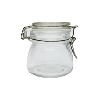 China 150ml Empty Storage Glass Jar Eco - Friendly Jars Containers With Swing Top Wholesale for sale