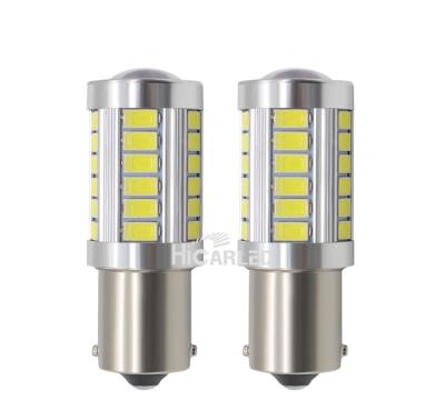 China Car Led 1156/1157 33SMD Light 5630 5730 LED Car Reserve Light Engine Brake Light Bulb Daytime Running Light 12V 12V for sale