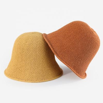 China Wholesale Character Dongkuan Polyester Hats Spring Fashion Design Lady Leisure Colorful Bucket Creative Hat for sale